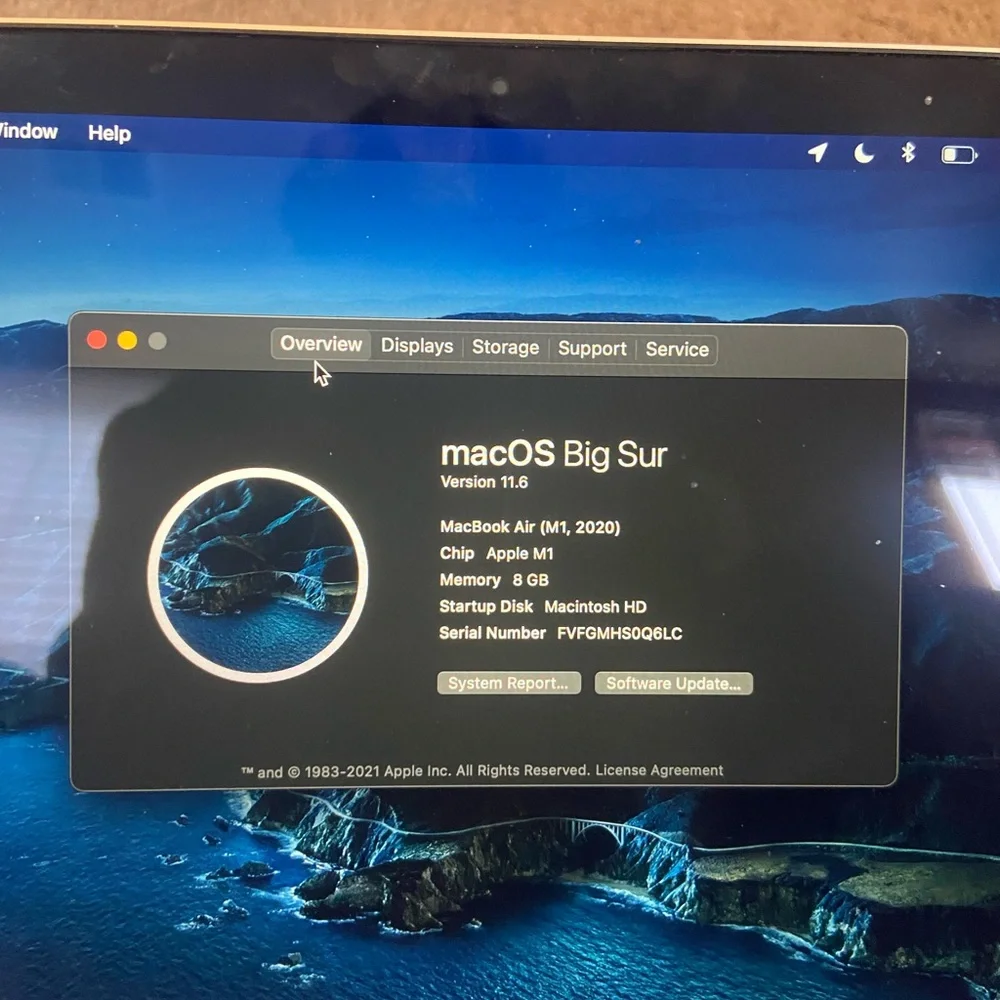Apple sleek macbook